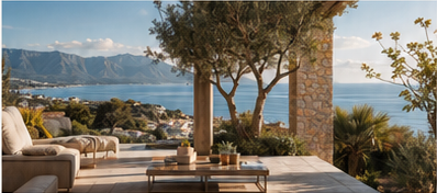 Mediterranean terrace